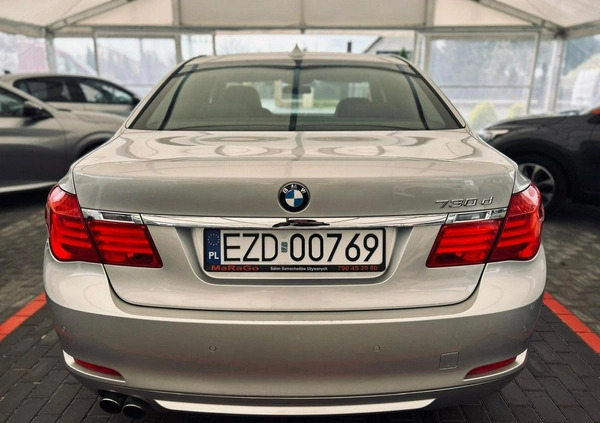 BMW Seria 7 cena 52900 przebieg: 320000, rok produkcji 2008 z Rychwał małe 781